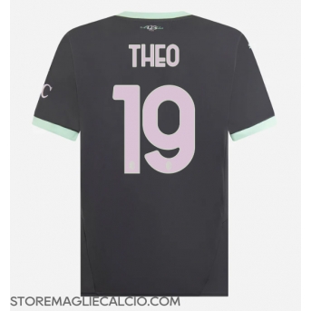 AC Milan Theo Hernandez #19 Maglia Gara Terza Repliche 2024-25